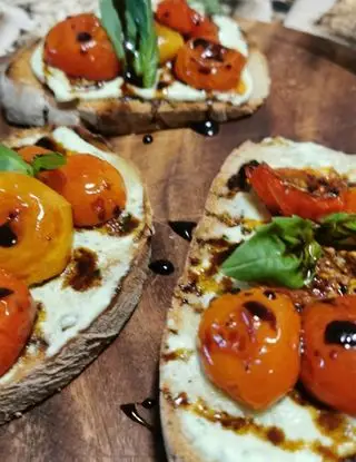 Ricetta Bruschetta confit di Marco.chionno