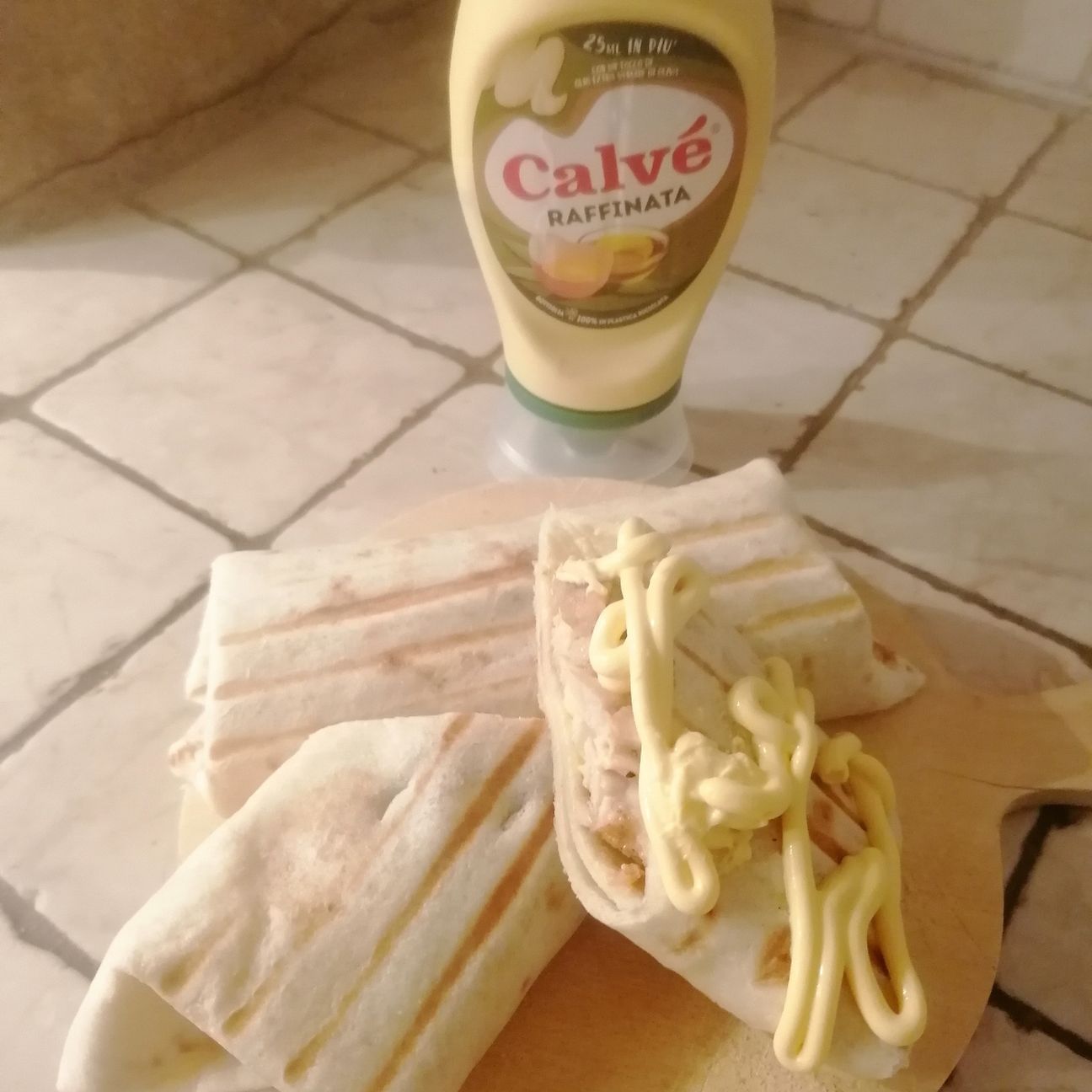 Wrap al kebab e maionese Calve'