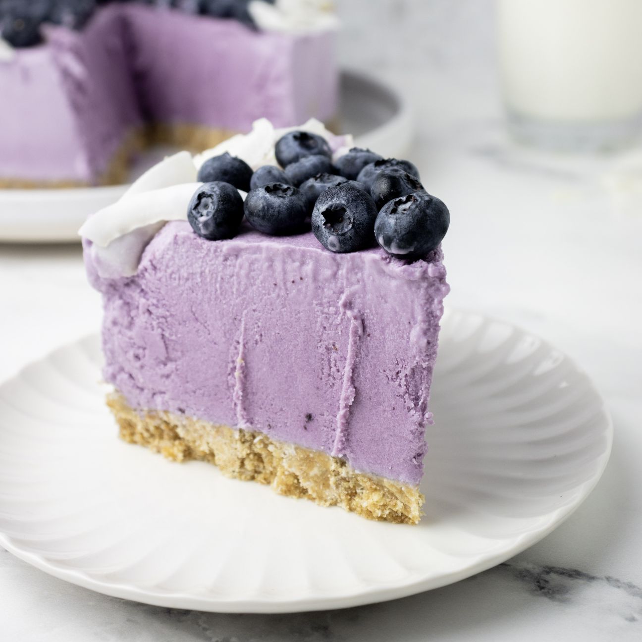CHEESECAKE COCCO E MIRTILLI #BrigataAltaCucin