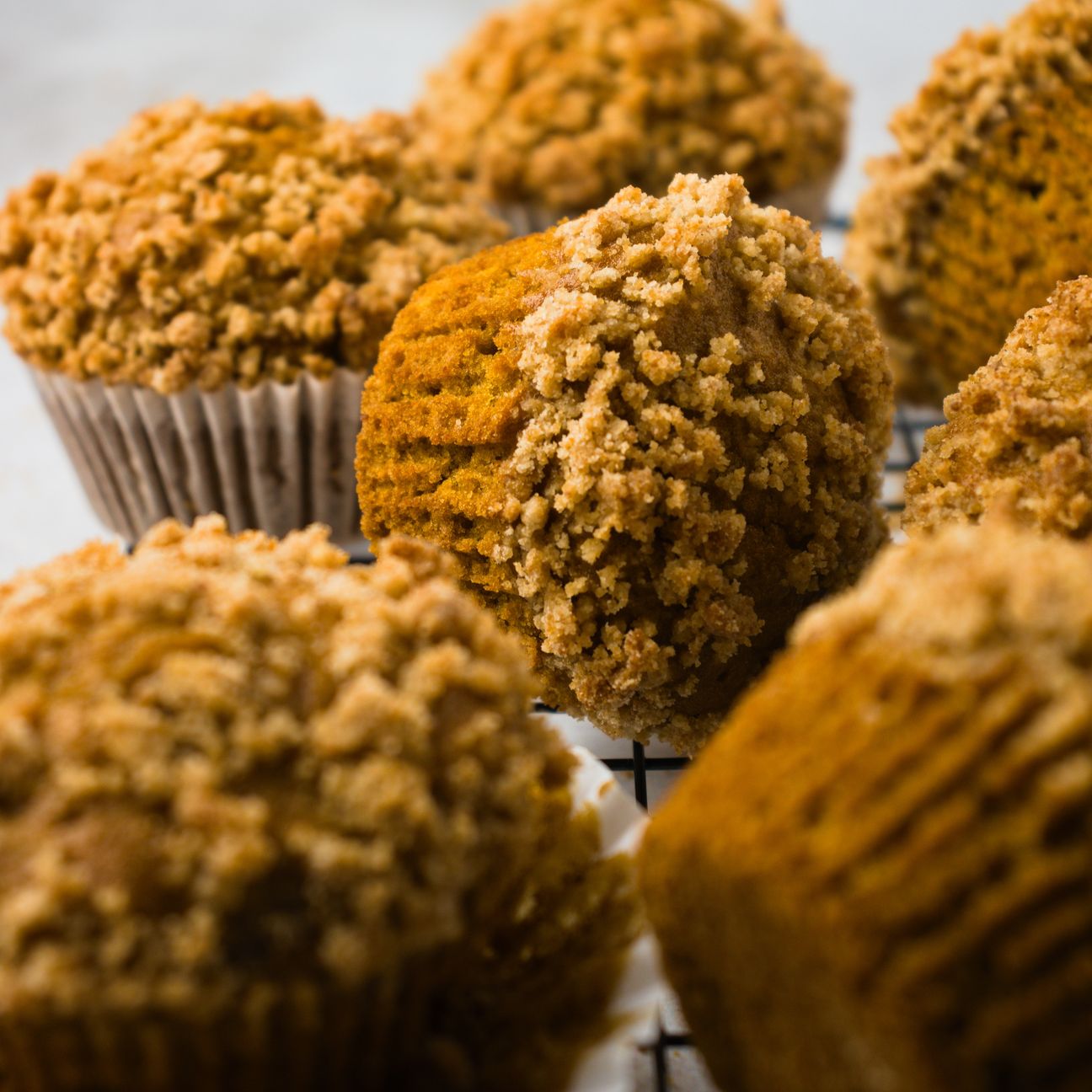 MUFFIN ALLA ZUCCA CON CRUMBLE