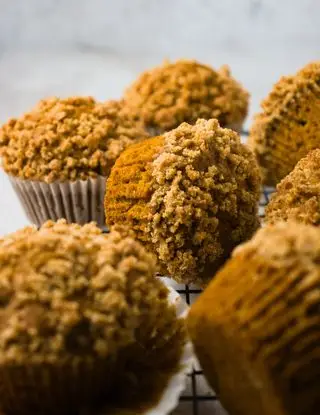 Ricetta MUFFIN ALLA ZUCCA CON CRUMBLE di thesweetieparadise