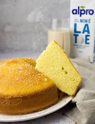 Ricetta TORTA AL LATTE CALDO #Alpro di thesweetieparadise