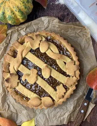 Ricetta CROSTATA SEMI INTEGRALE CON MARMELLATA di thesweetieparadise