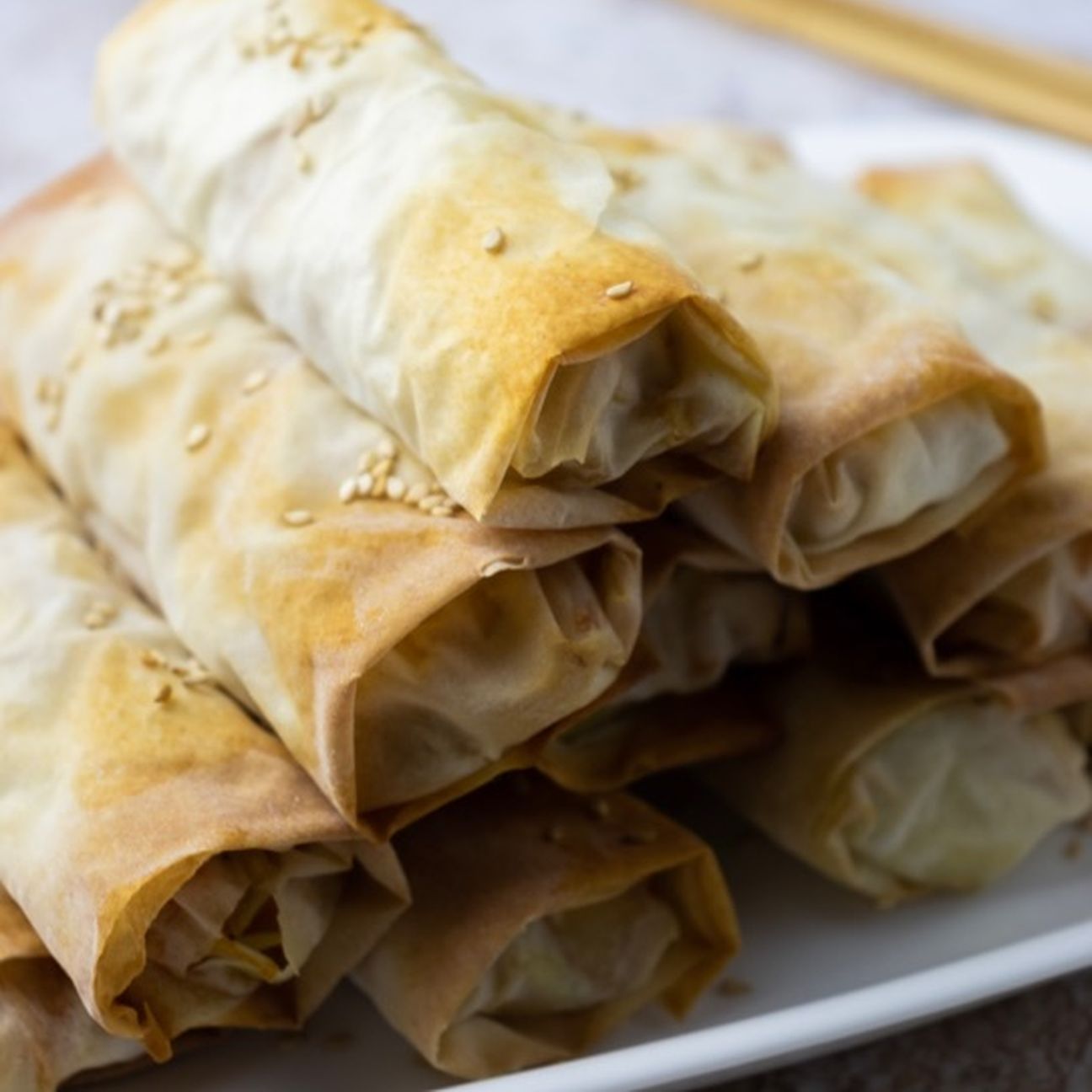 INVOLTINI DI PASTA FILLO CON TOFU E VERDURE