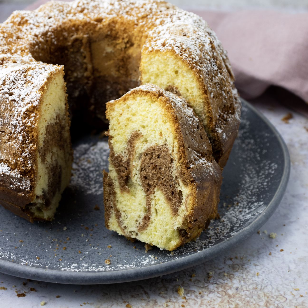CIAMBELLA MARMORIZZATA ALL’OLIO EXTRAVERGINE DI OLIVA