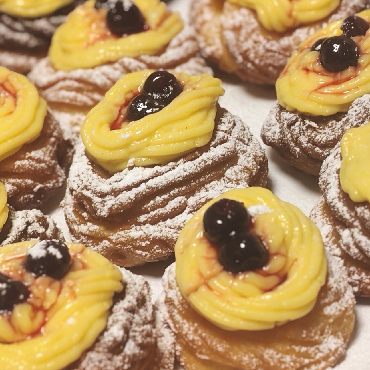 Zeppole di San Giuseppe fritte
