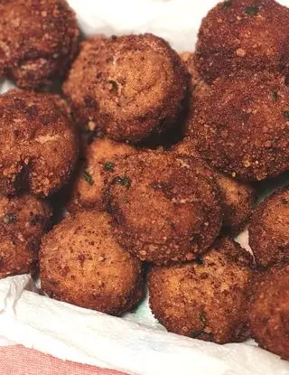 Ricetta Polpette di carne e patate fritte di salatoedolcecompagnia