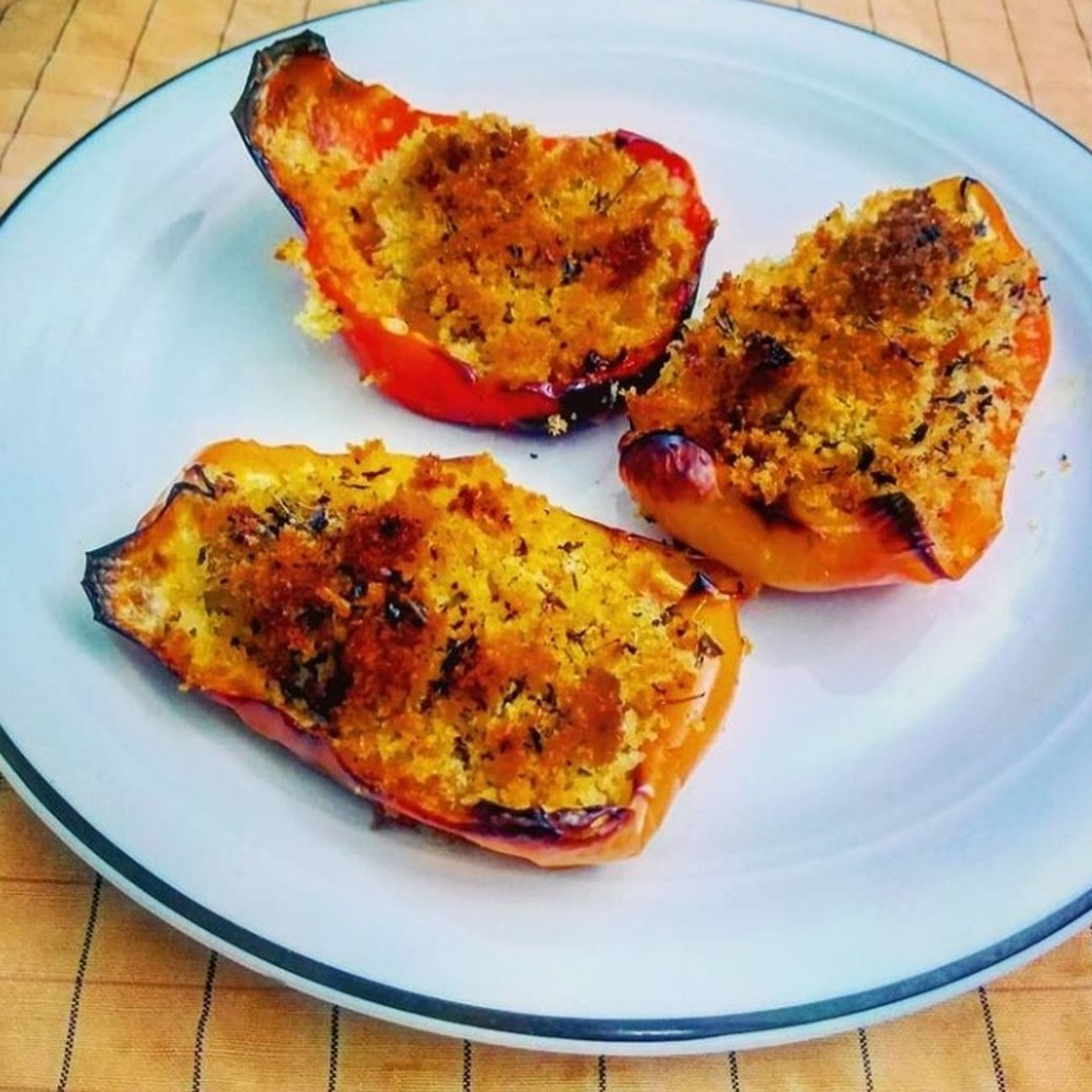 Peperoni gratinati