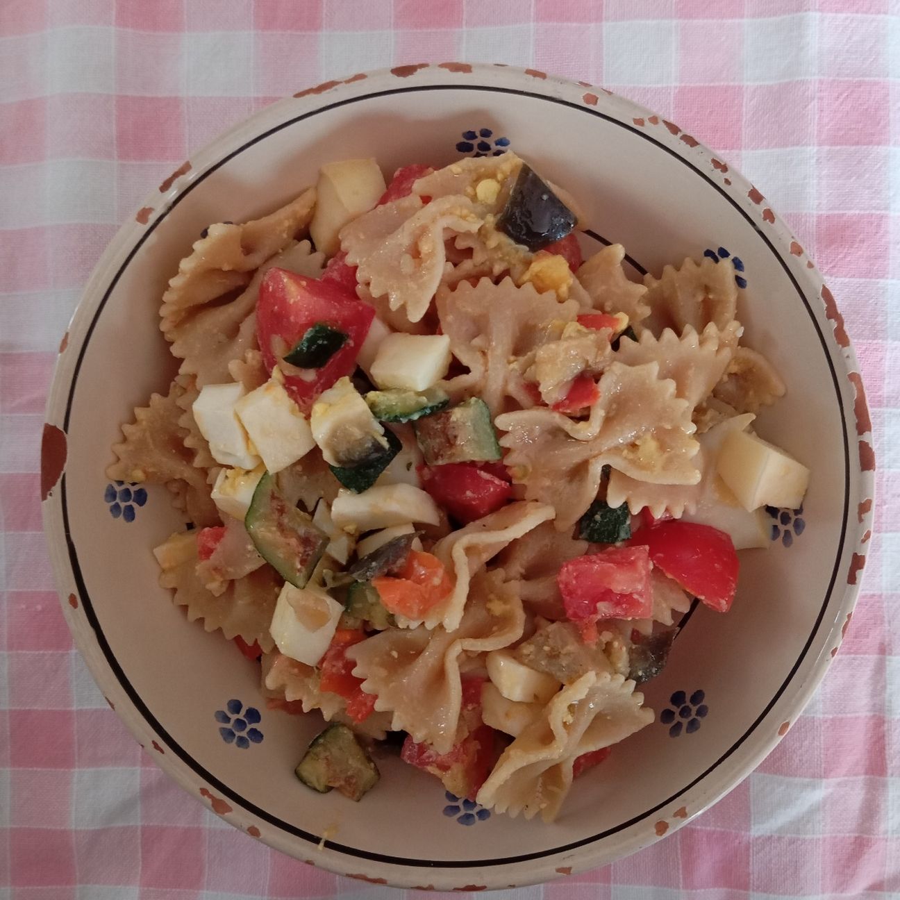 Pasta fredda meditteranea