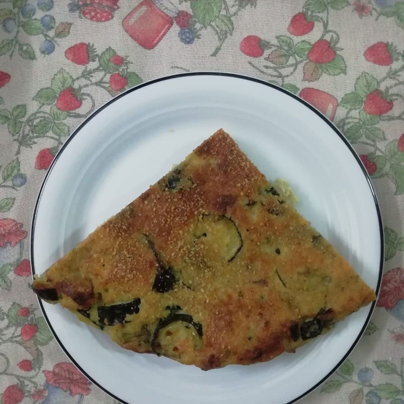 Frittata di melanzane e zucchine
