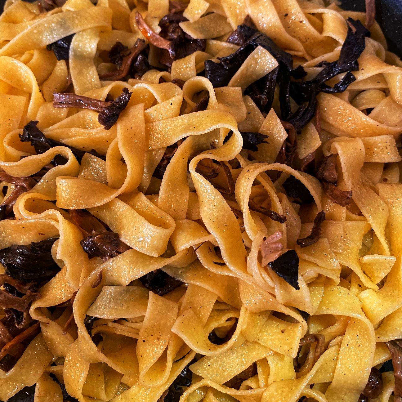 Tagliatelle ai funghi freschi