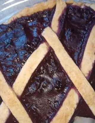 Ricetta Crostata ai mirtilli vegana (ma anche no...) di rosanna.frosecchi