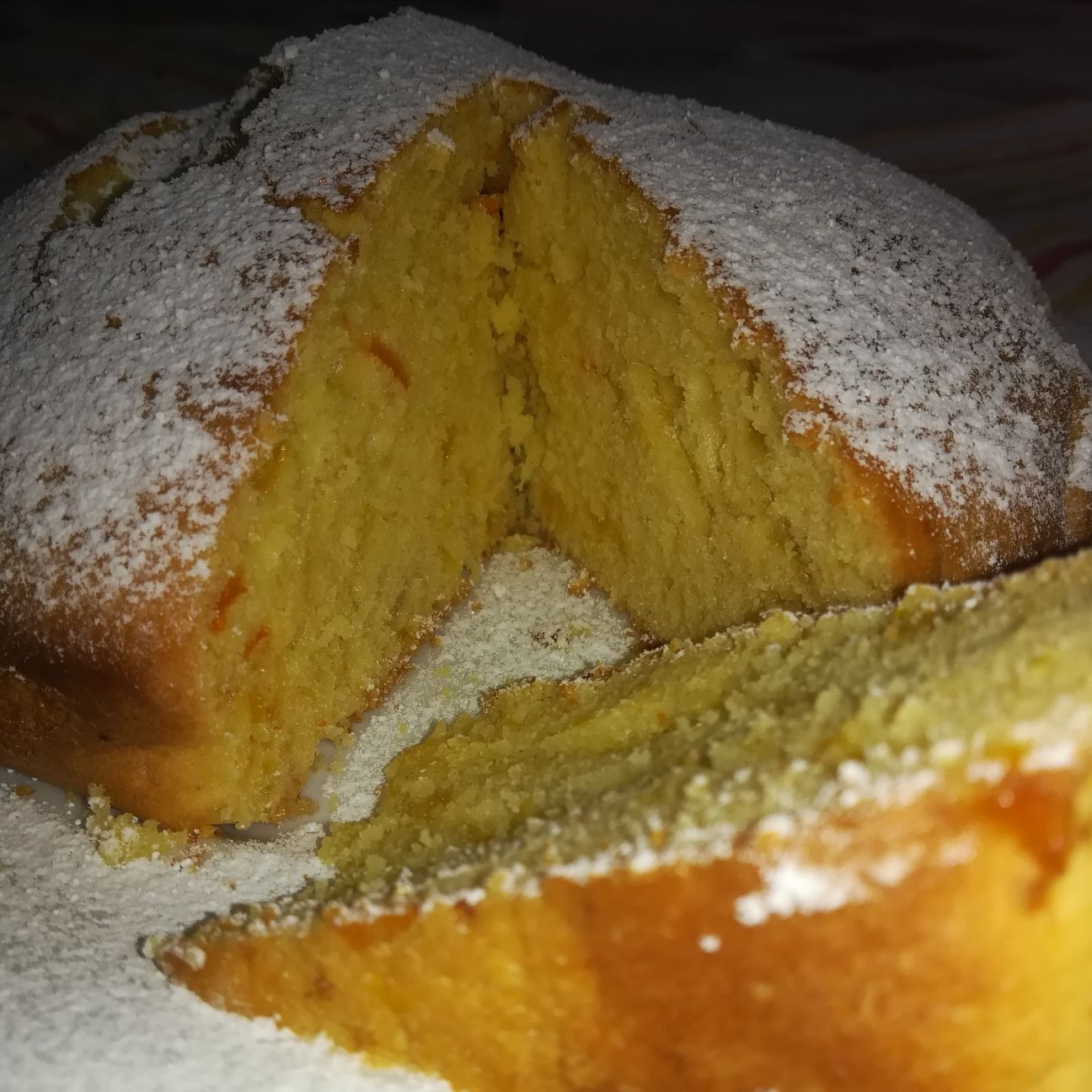 Torta impastata con marmellata