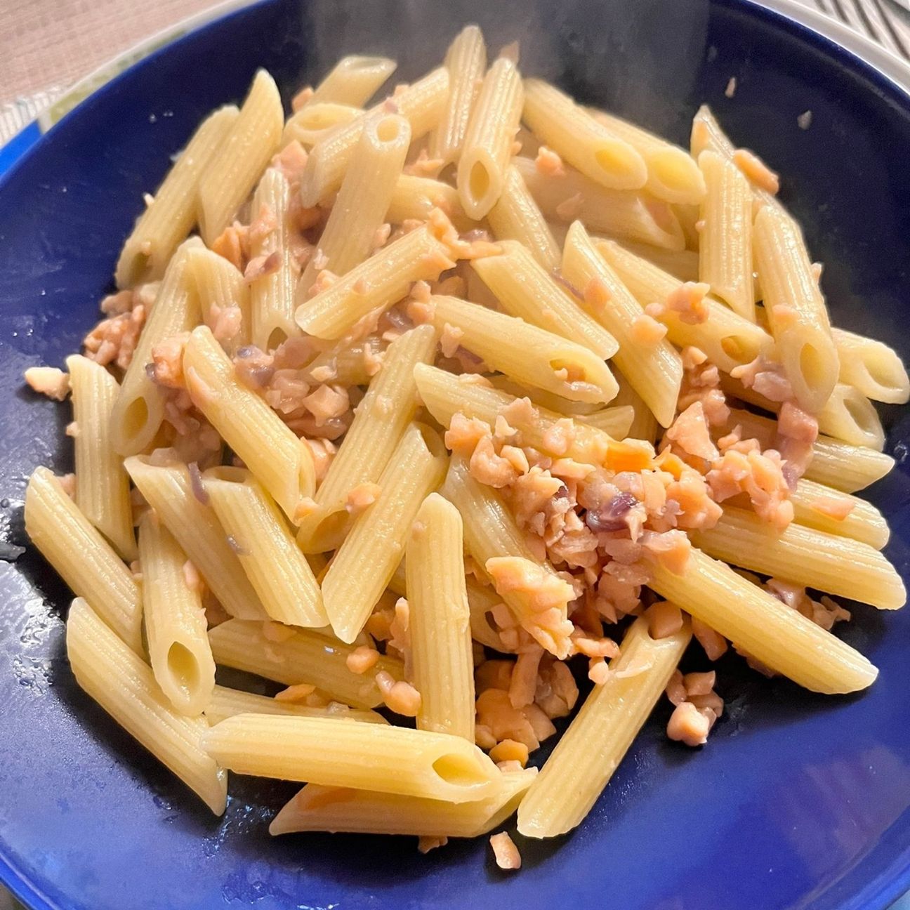 Pasta al salmone 2 ingredienti