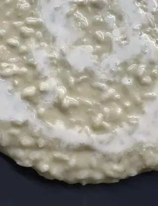 Ricetta Risotto Umami, burro alici, broccolo romanesco e pecorino di aurora63