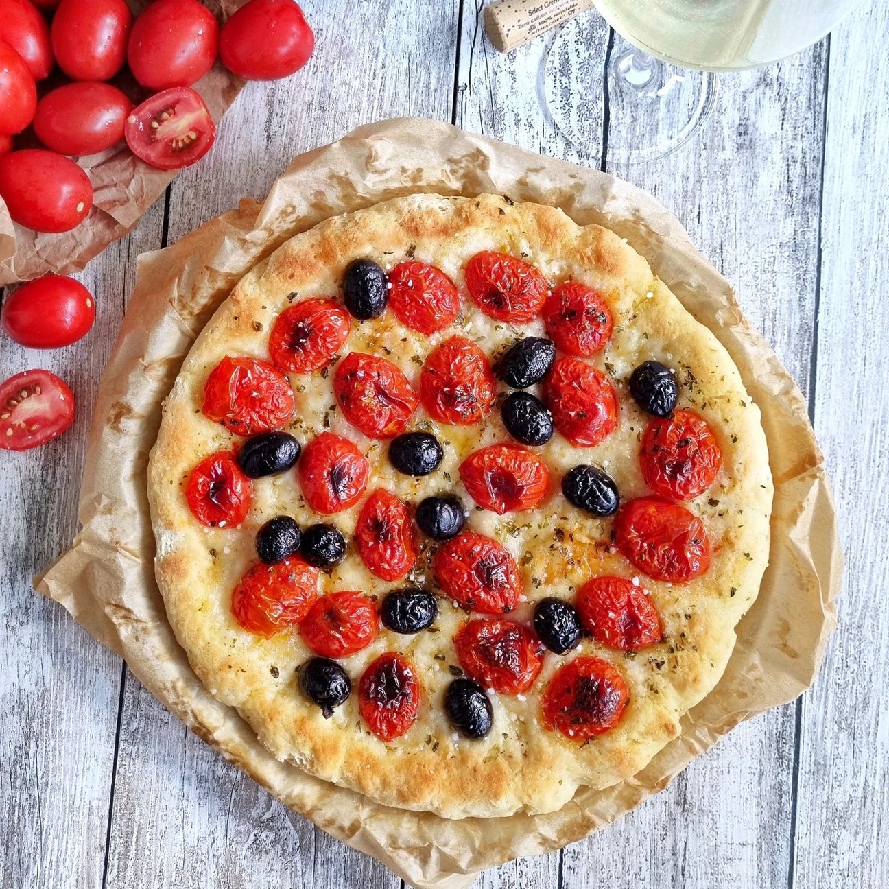 Focaccia pugliese con patate senza glutine