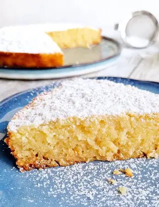 Ricetta Caprese al limone con mandorle e cioccolato bianco di mammachepiatti