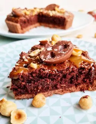 Ricetta Doppia torta al cioccolato con morbido ripieno alle nocciole e al cioccolato di mammachepiatti