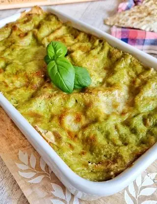 Ricetta Lasagne di pane carasau al pesto  di mammachepiatti