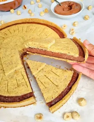 Ricetta Crostata nutella biscuits senza glutine di mammachepiatti