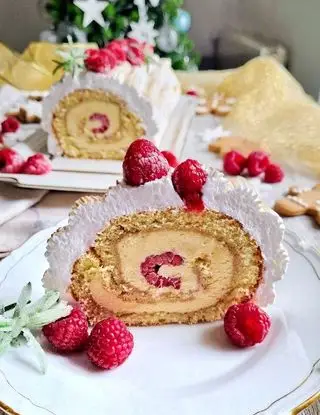 Ricetta Tronchetto al cioccolato bianco e lamponi di mammachepiatti