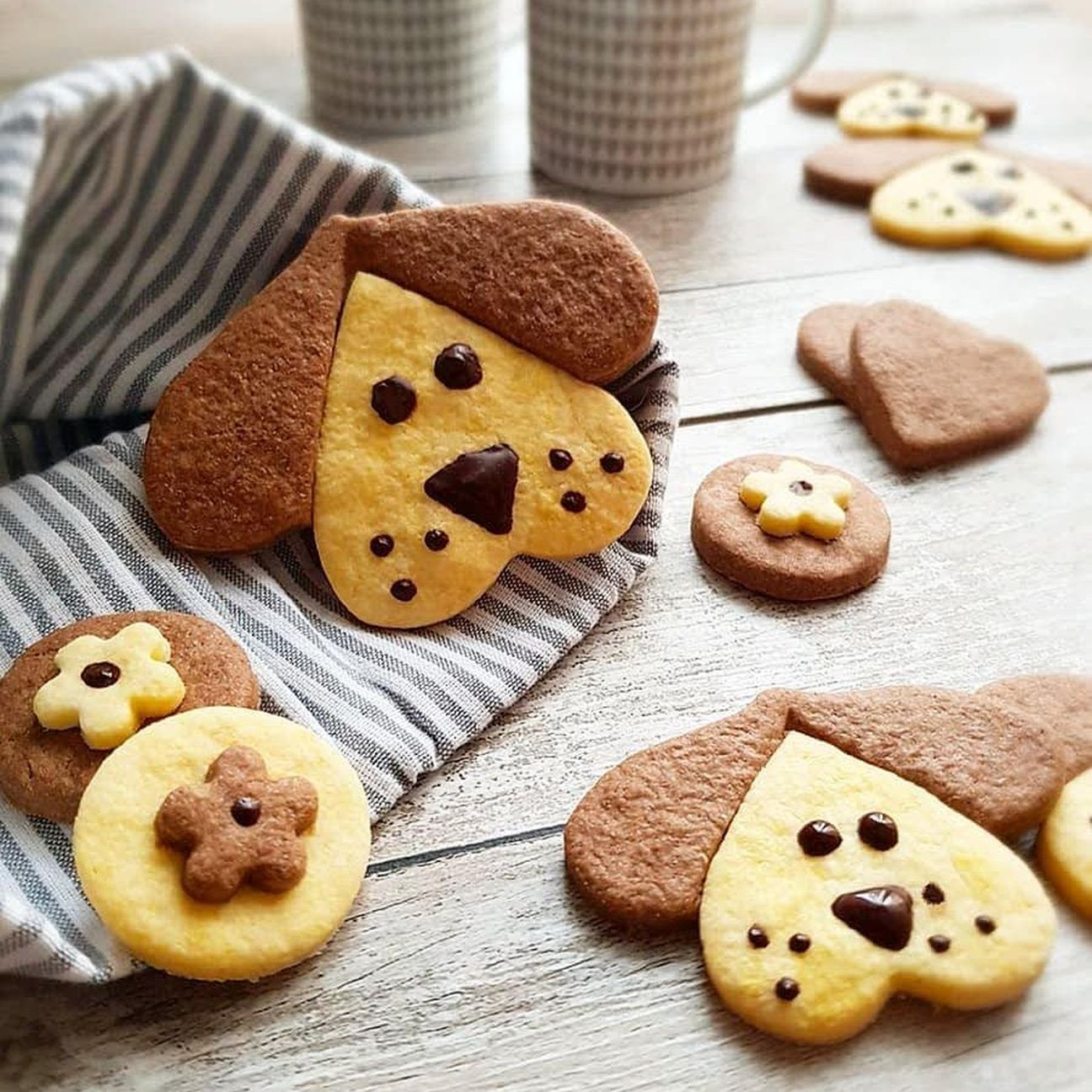 Cuccioli di pasta frolla senza glutine