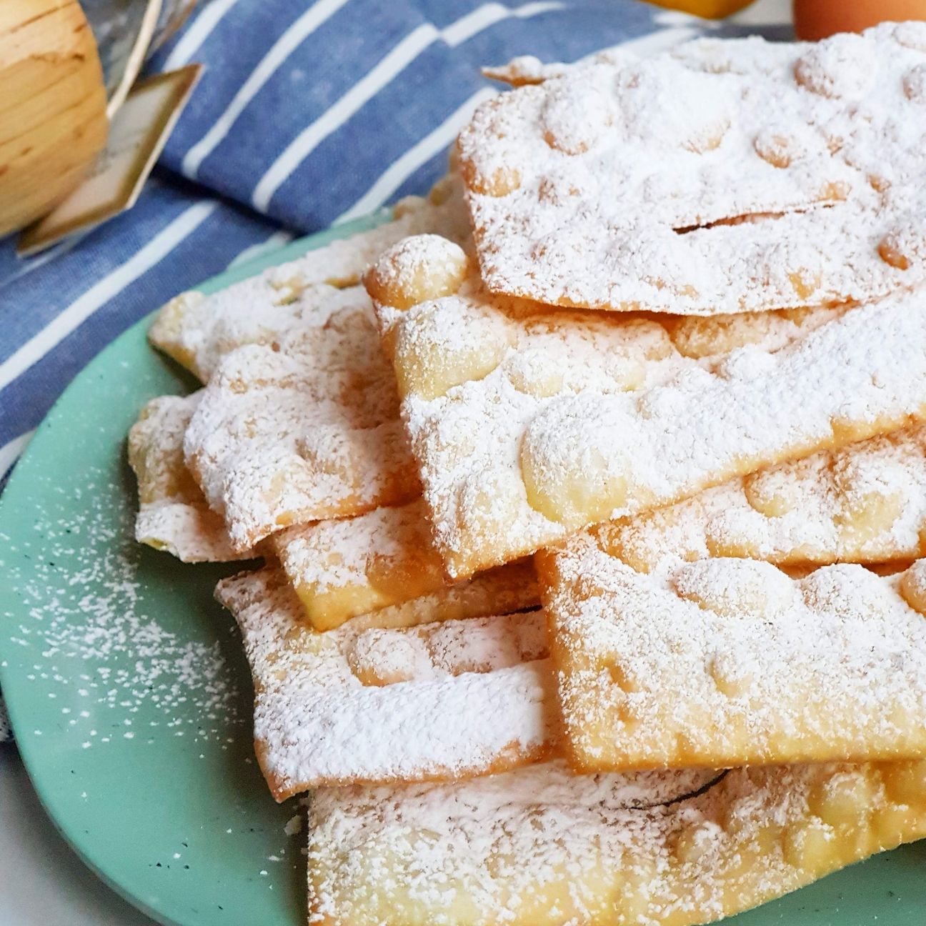 Chiacchiere di Carnevale senza glutine