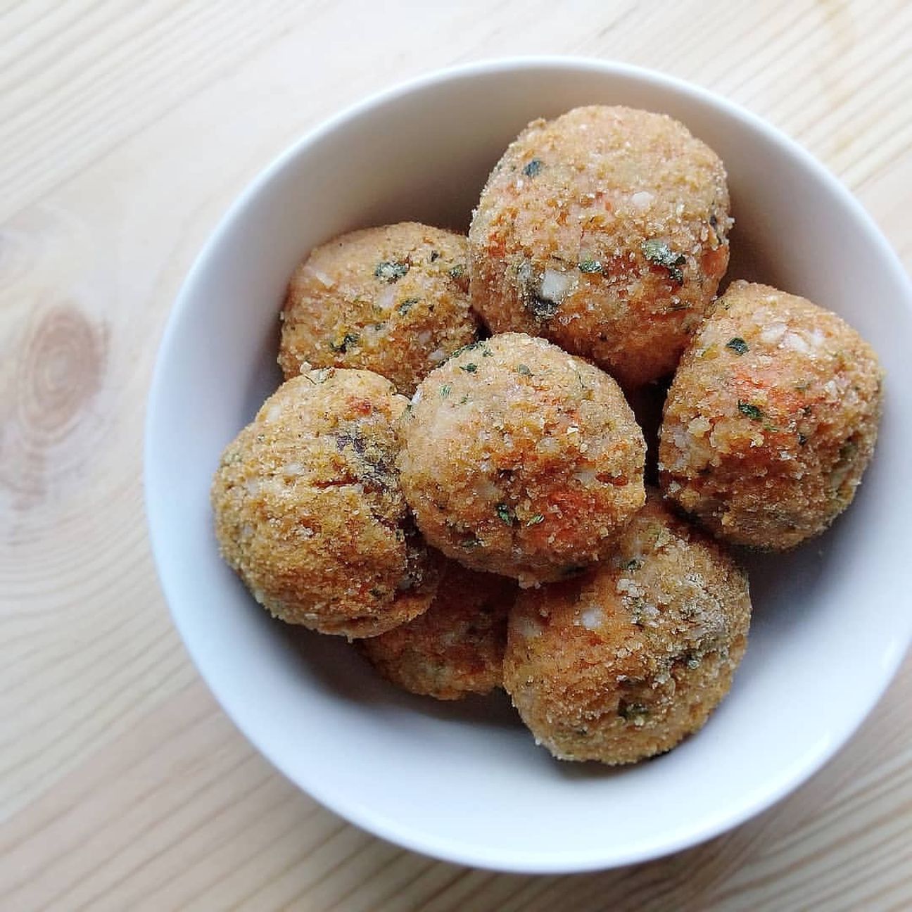 Polpette di zucca al forno