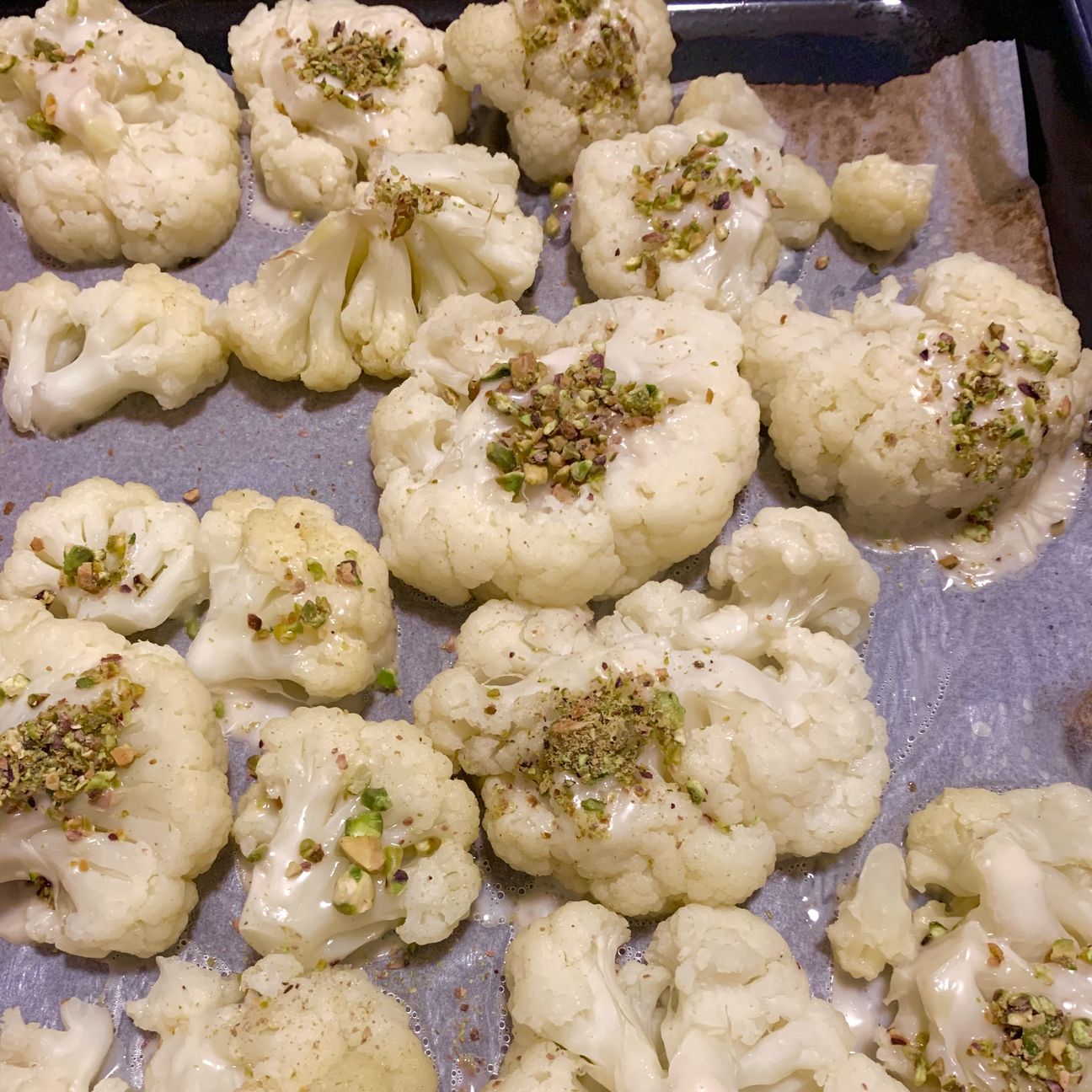 Cavolfiori ai pistacchi