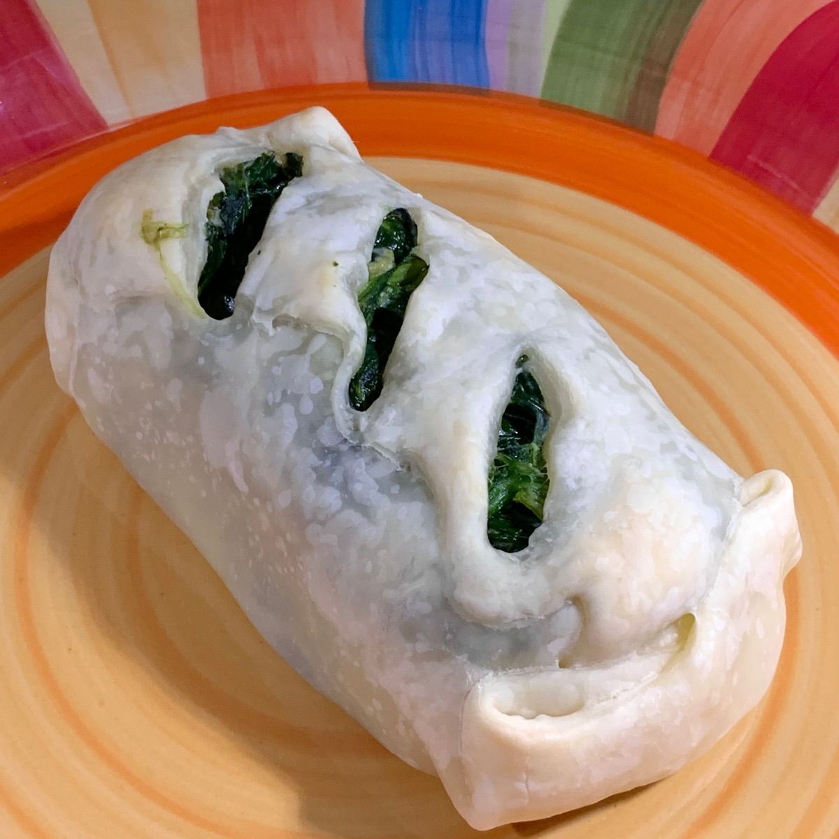 Fagottino merluzzo e spinaci