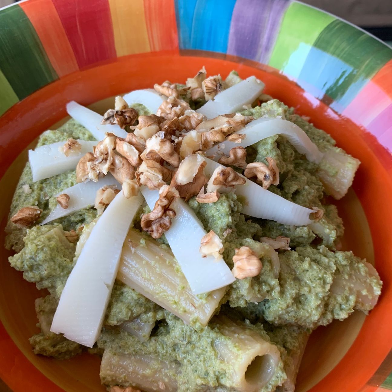 Pasta al pesto di fagiolini