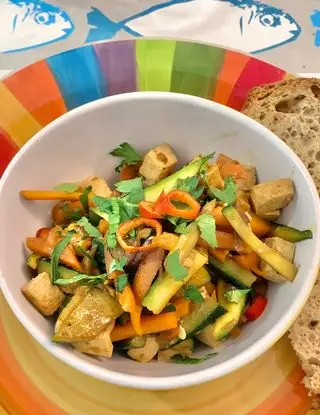 Ricetta Tofu con verdure croccanti di monidipastafrolla