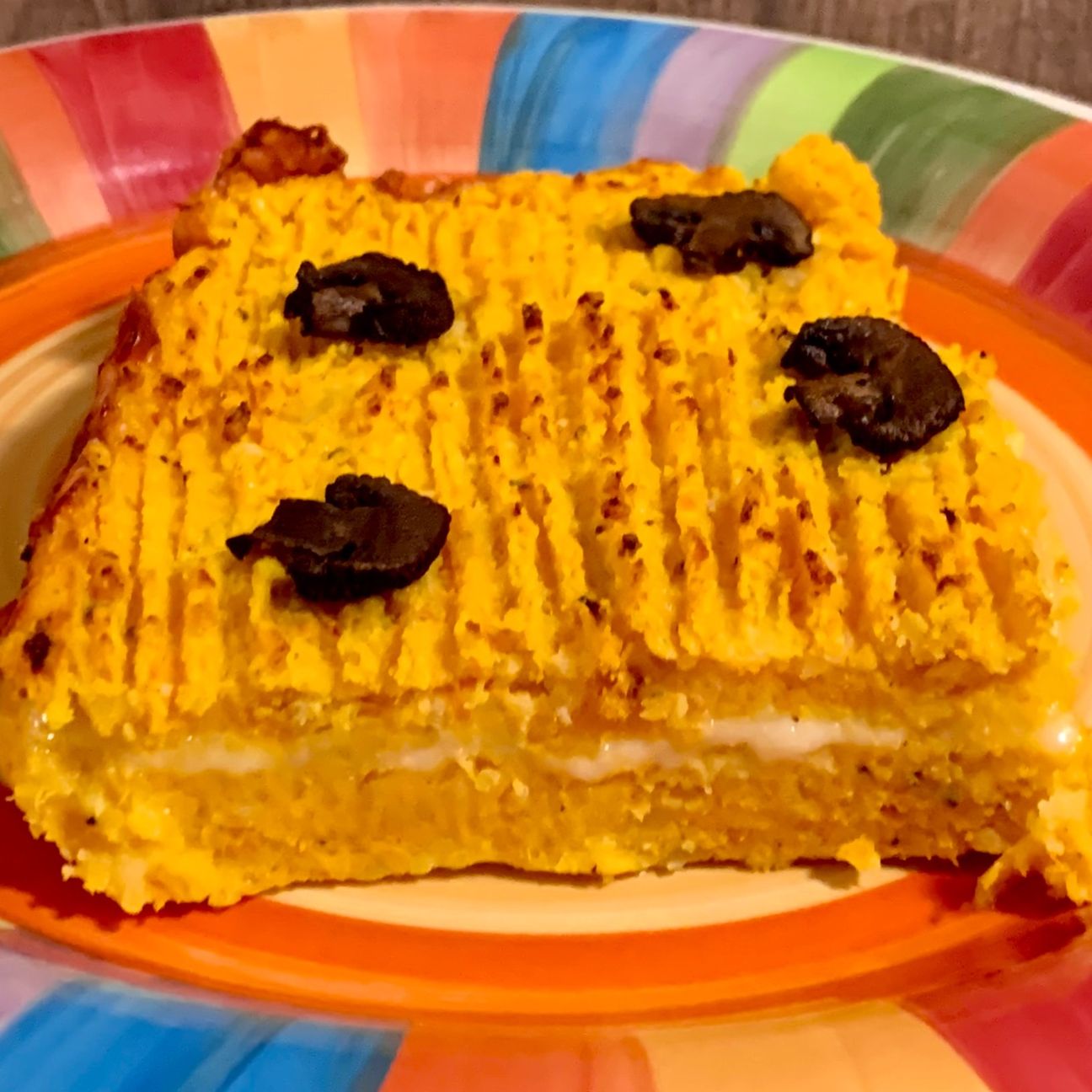 Gateau di patate e zucca
