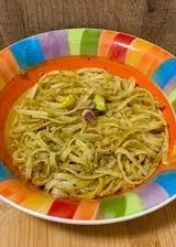 Ricetta Linguine al pesto di pistacchi