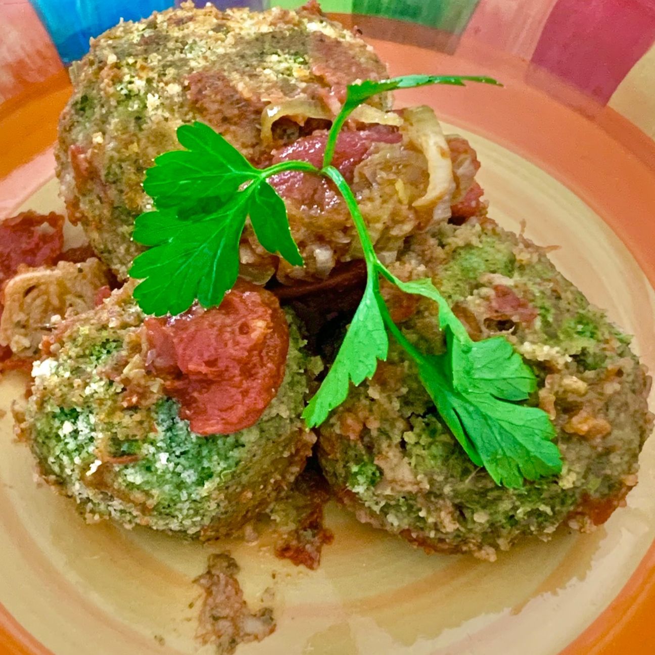 Polpette di bietoline e fagioli