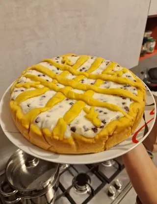 Ricetta Crostata di ricotta di monidipastafrolla