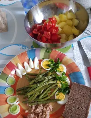 Ricetta Insalata di fagiolini scomposta di monidipastafrolla