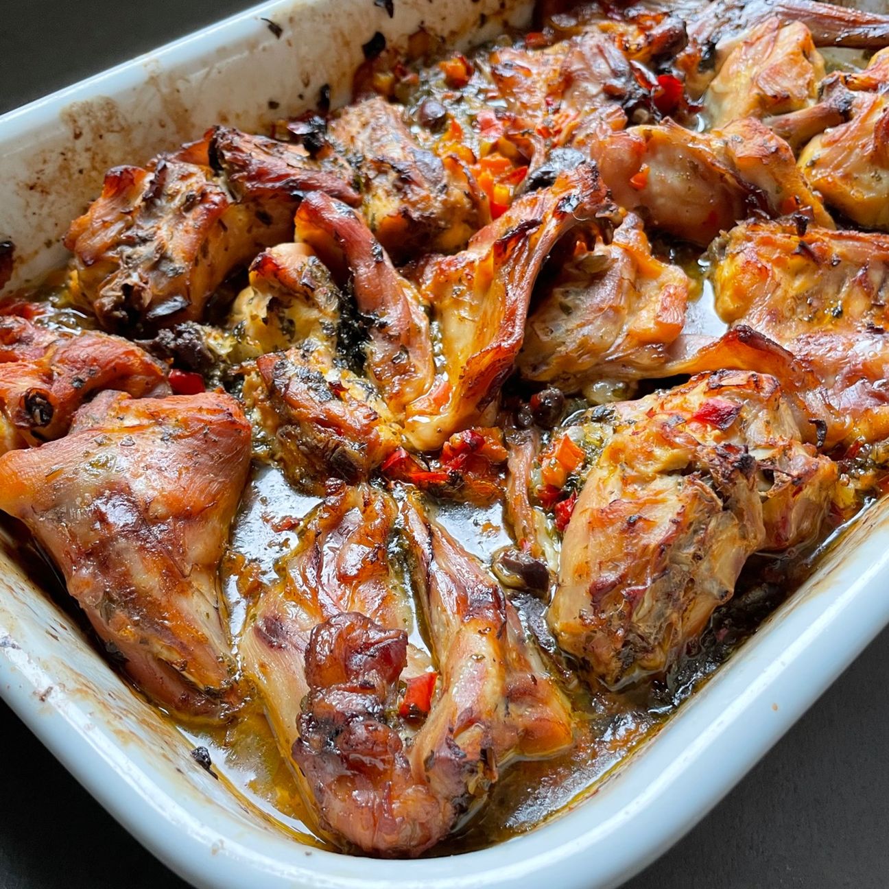 Coniglio gli ortaggi e limone