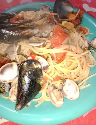 Ricetta Spaguazzetto ignorante vongole cozze di alberto957