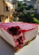 Ricetta Cheesecake ribes e lamponi senza cottura!