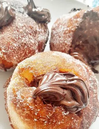 Ricetta Bomboloni alla nutella senza uova e burro!🤎🤎🤎 di dianacorradetti