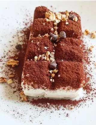 Ricetta Semifreddo al cioccolato bianco, cereali e cacao!🤎🤎🤎 di dianacorradetti