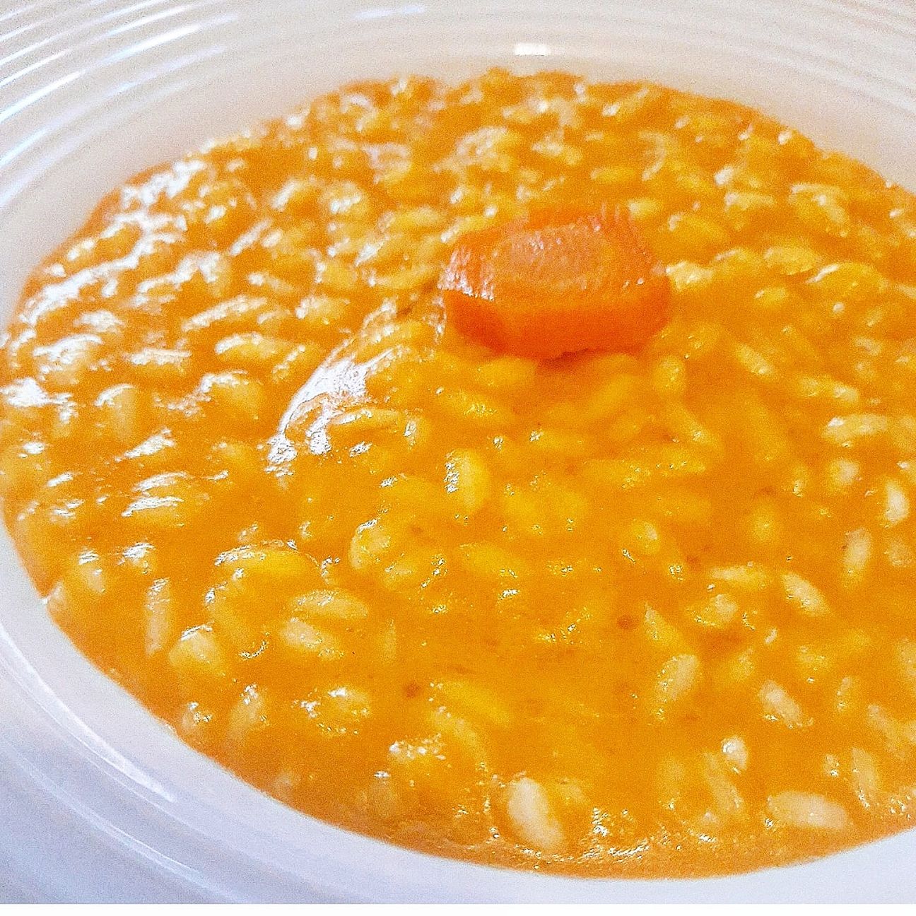 Risotto in crema di carote!