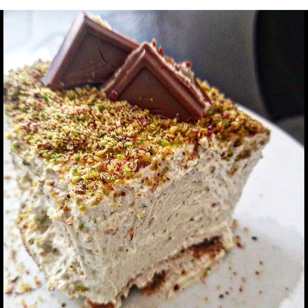 Mattonella mousse al pistacchio!💚💚💚