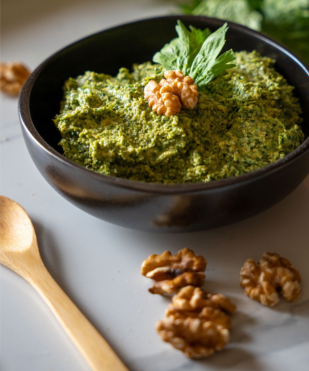 Pesto di sedano zero sprechi