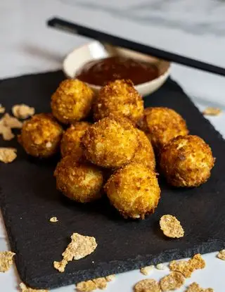 Ricetta Polpette di pollo e panura di corn flakes di tassoculinario