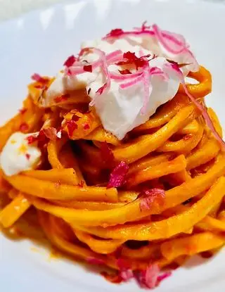 Ricetta Scialatielli con crema di nduja e burrata di marcello.colizzi