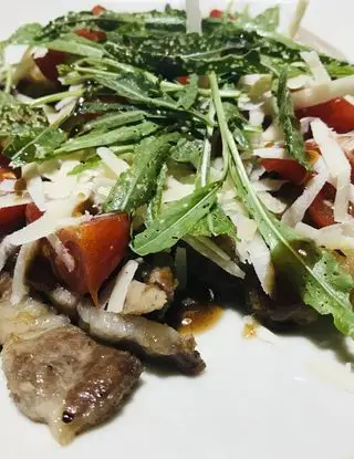 Ricetta Tagliata di capocollo, pomodorini, grana e rucola di marcello.colizzi