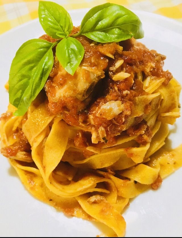 Tagliatelle al pescato fresco