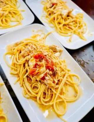 Ricetta Spaghettone con ricciola di marcello.colizzi